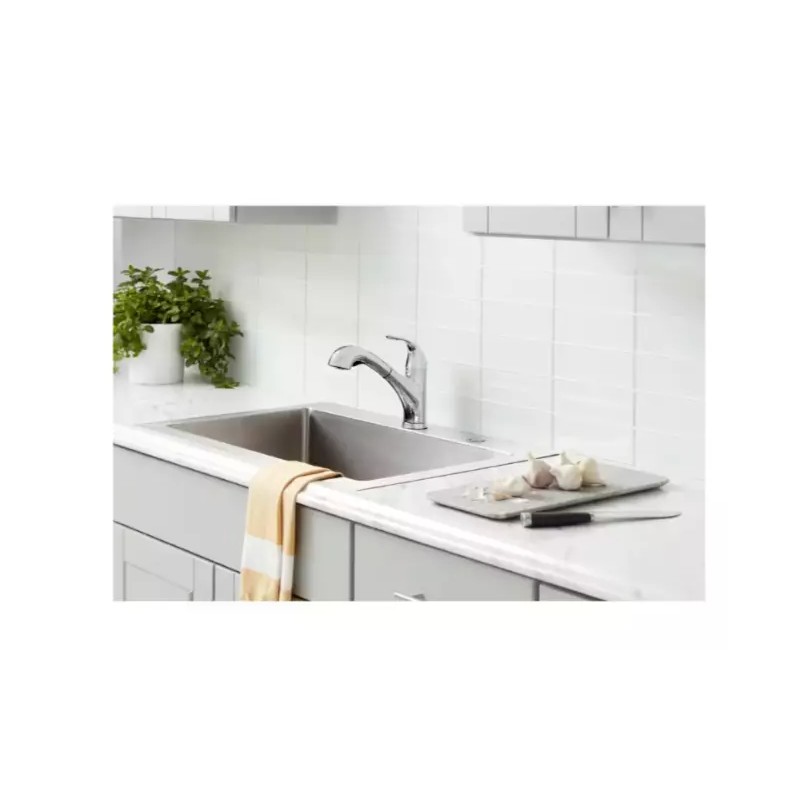 Glacier Bay NEW! Glacier Bay Market 1-Handle Pull-Out Sprayer Faucet