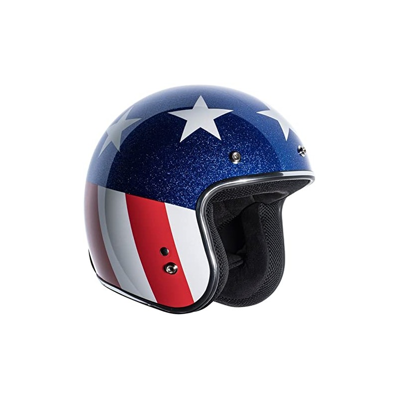 TORC T50/Del Mar Open Face 3/4 Motorcycle Helmet with Color/Graphic
