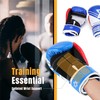 Boxing Training Gloves, 10oz, Shock Absorbing, PU Leather, for Men,
