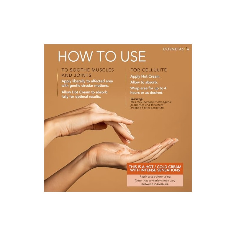 Aceite de masaje de celulitis y crema caliente, tratamiento natural