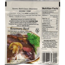 Mayacamas Savory Herb Gravy Mix, 0.8 Ounce (Pack of 12)