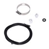 Chlorinator Feeder Connection Pack with Nut Gasket Clamp Tubing for