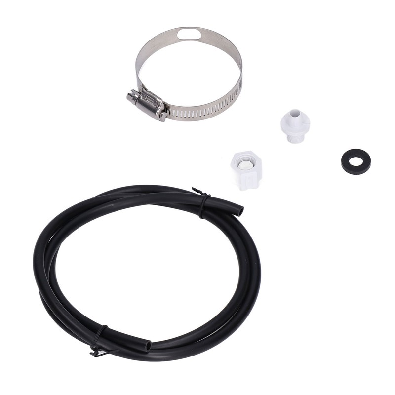 Chlorinator Feeder Connection Pack with Nut Gasket Clamp Tubing for
