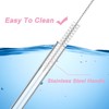 Dasezsdt Straws for YETI 42oz Tumbler, 6pcs Transparent Tritan Reusable