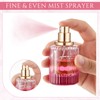 Teenyyou 6 Pcs 30 ml Vintage Refillable Perfume Bottle Travel