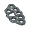 ANCLLO Rigging Plate 8 Holes Paw Descender Plate Multi Anchor