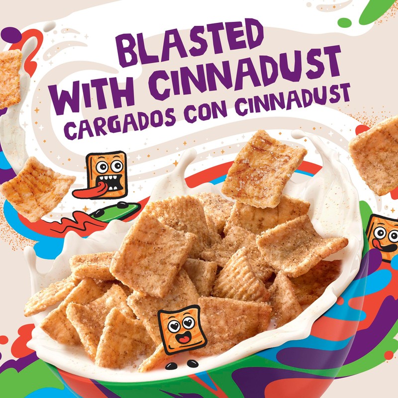 Cinnamon Toast Crunch Breakfast Cereal, Crispy Cinnamon Cereal, Large Size,