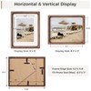 Heimlove 8.5X11 Picture Frames Natural Walnut,Original Wood Hand Make Crafted