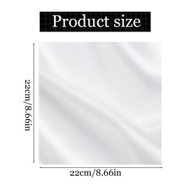 OUDQFCJ Pocket Square Holder Pre-Folded, Fabric Handkerchiefs Men's Pochette Pocket Square, Size 22 x 22 cm (2 Pieces)