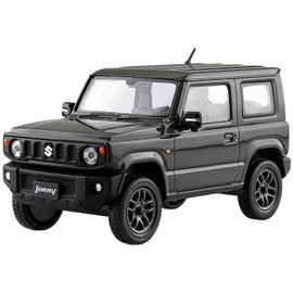 Aoshima Bunka Kyozai 08-B The Snap Kit Series, Suzuki Jimny, Jungle Green, Color Coded Plastic Model, 1/32