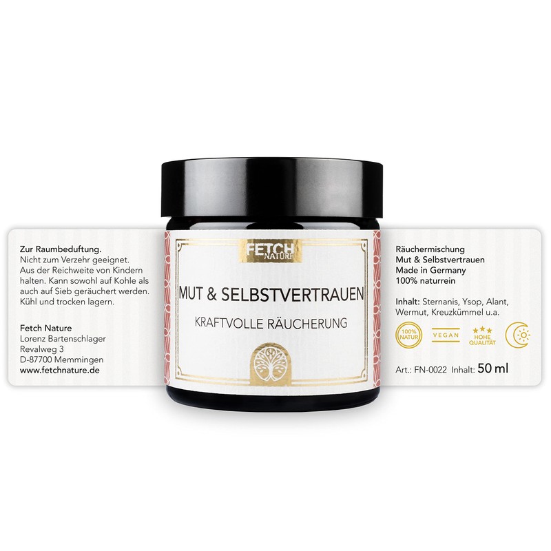 Courage & Confidence | Incense | Incense