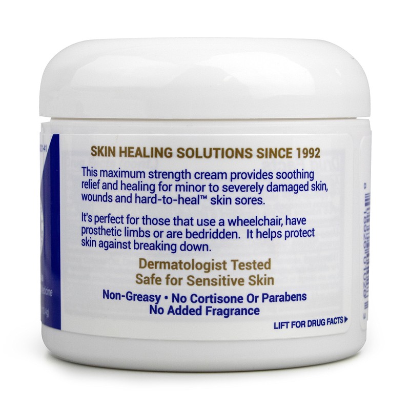 TriDerma Pressure Sore Relief Healing Cream Pack of (4) 4