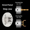 DEEFIINE Wood Lathe Chuck Accessory Step Jaws
