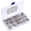 Head Imperial Bolts 90pcs 1/4-20UNC Stainless Steel Hex Socket Head