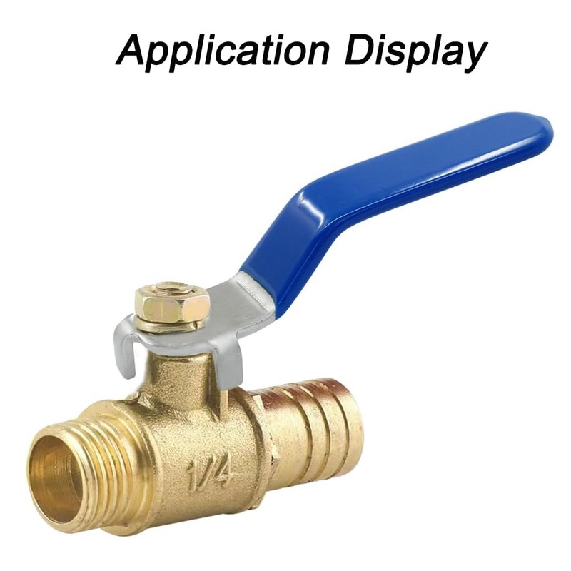 Ball Valve Handle, Metal Lever Shut Off Valve Handle Quarter