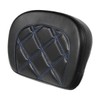 Stitching Passenger Sissy Bar Backrest Pad For Harley Touring Road
