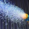 Automatic Handheld Bubble Machine Cool Fan Mode 69 Bubble Holes