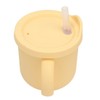 Silicone Sippy Cups Double Handles Lightweight Toddler Training Cup with