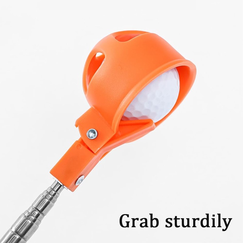 Jiakalamo Golf Ball Retriever, Portable Telescopic Scoop Saver Pick Up