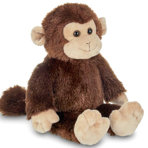 Bearington Swings The Monkey Plush, 15 Inch Monkey Stuffed Animal