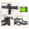 Premium Heavy Duty Dual Arm Articulating TV Wall Mount Bracket