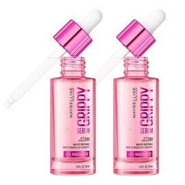 Maybelline Makeup Primer, DOUBLE The Grippy Serum Primer For Face, Up-To 24H Grip, Ultra-Blendable, Fresh Plumped Skin Look, Water-Based & Vegan Formula, Suitable For All Skin Types