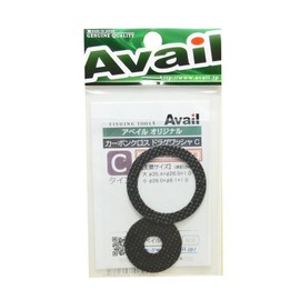 Avail(アベイル) リール カーボンクロスドラグワッシャ dwasher_cc_c Cタイプ