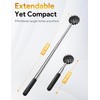 TUKUOS Telescoping Back Scratcher with 5Pcs Detachable Heads, Valentines Day