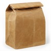 Alrhso Waxed Lunch Bag Canvas Sack Reusable Insulated Lunch Sack