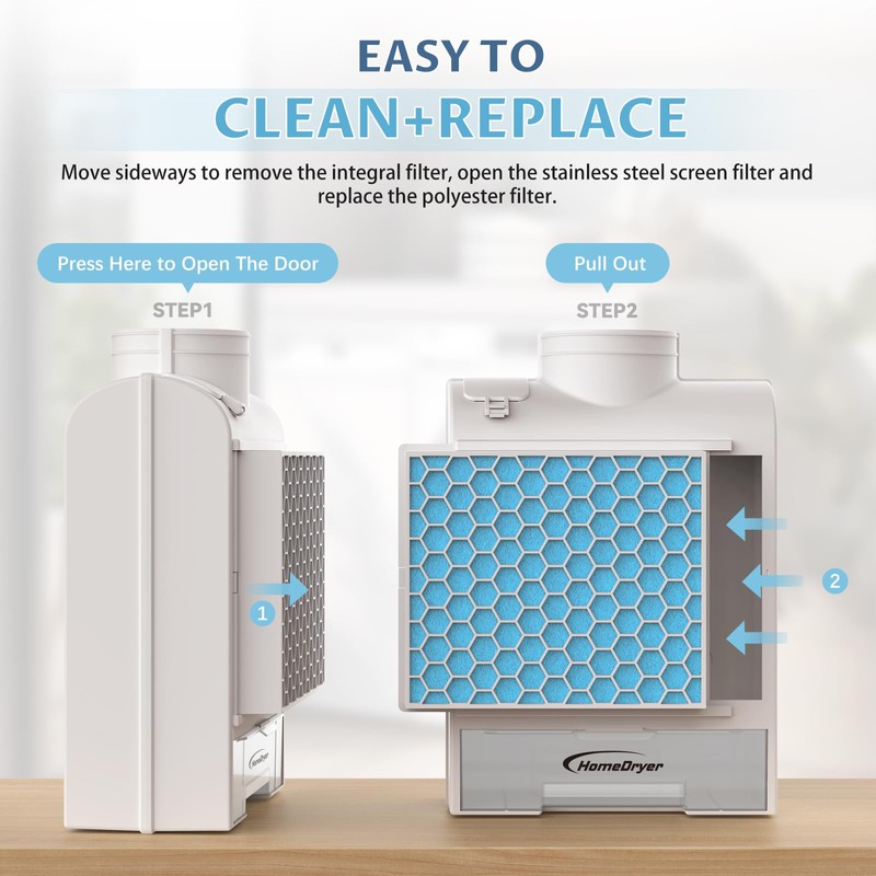 3 in 1 Indoor Dryer Vent Kit, Dryer Vent Box