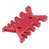 Dovetail Jig Tenon Caliper Aluminum Metric Imperial Scale Card Measuring