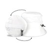 Toutacoo, Summer Sun Hat, Foldable in Integrated Pocket, Cotton Touch,