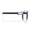 POWERTOOL LCD Digital Caliper, 0-200 Electronic Caliper Precision Vernier Micrometer