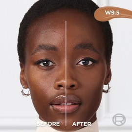 L'Oreal Paris True Match Radiant Serum Concealer, Brightening Under Eye Concealer Make Up with 1.5% Hyaluronic Acid and Caffeine, W9.5, 0.33 Oz