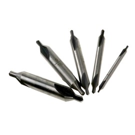 5 Piece HSS HSS HSS Center Drill Center Combined Countersink Spotting Drill Tool 1/8 3/16 1/4 5/16 5/32