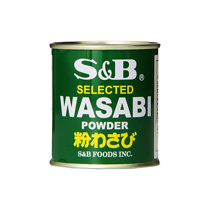 S&B Wasabi Powder, 1.06-Ounce