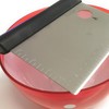 Kerafactum Dough Cutter Dough Scraper Dough Spatula with Ergonomic Handle