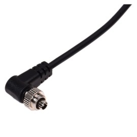Tuperoymse 2.5mm to Male PC Flash Sync Cable Screw Lock for Trigger