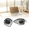 Cooling Fan 4 Pin Aluminum Alloy ABS Easy Replaceable Laptop