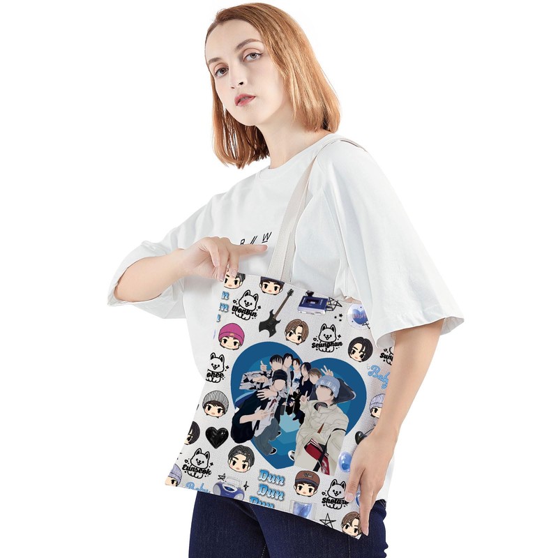 MYSOMY K-Pop Group Tote Bag K Pop Lover Gifts K-Pop