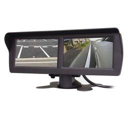 MAXWIN TK433 Twin Monitor, 4.3 Inches, 4 Systems, Video Input, Automatic Switching, 2 Screens, On-Dash Monitor, Sub-Monitor, Back Camera, Custom 12V/24V