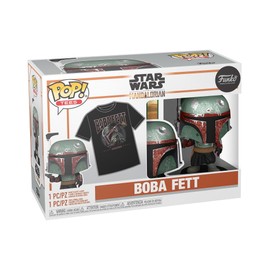 POP & TEE: SW- Boba Fett- S
