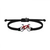 SAILBRACE Ruby Road Bike Bracelet, Stainless steel, nylon