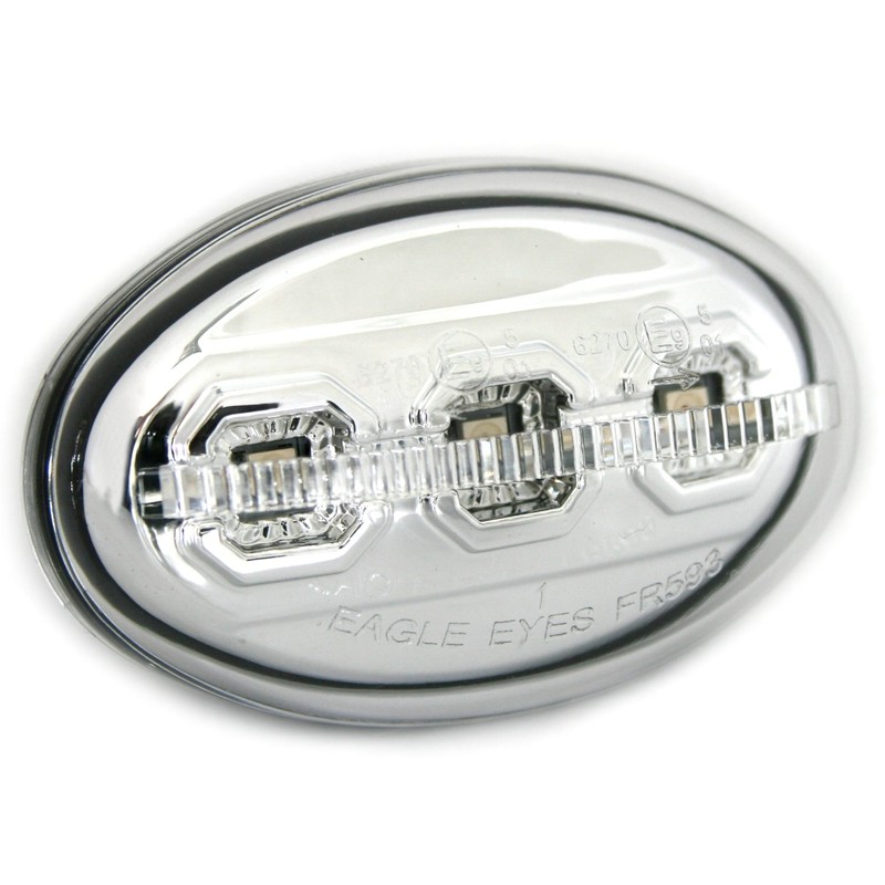 Eagle Eyes LED Side Indicator Set in Chrome