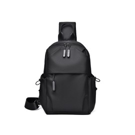 YorBurn Casual Daypacks CrossBody Bag Sling Bags Shoulder Backpack Water Resistant Hiking Travel Cycling Sport Black