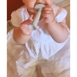 PandaEar Baby Finger Toothbrush Silicone Toothbrush Pink+Blue (3 Set)| Oral Care for Infants Ages 3 Months Plus