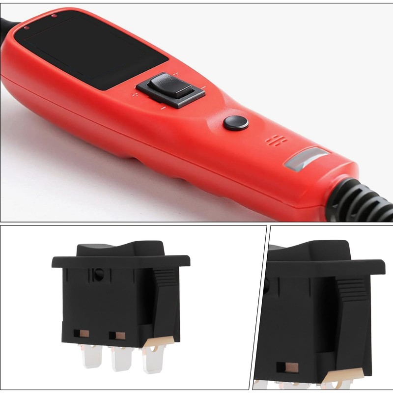 EMSea Pack of 2 Rocker Switch Replacement 6A 250VAC /