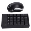 Numeric Keyboard Mouse Set MC‑61CB Wireless 2.4g Portable Silent Keypad