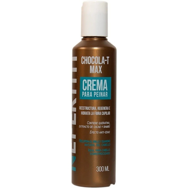 Crema Peinar Nefertiti Hidratación Chocola Max 300