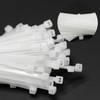 200 Pack Cable Ties Set, Pack Tie Wraps, Heavy Duty,